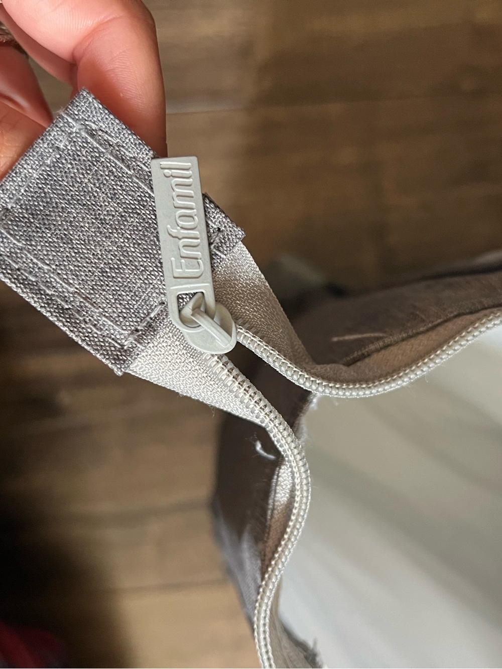 Gray Convertible Backpack Tote - Picture 5 of 6
